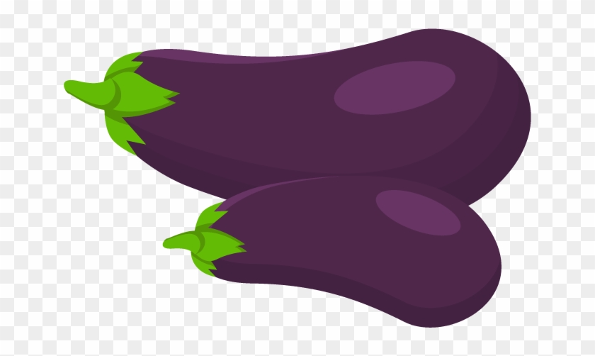 Aubergine Eggplant Clipart Png 03 - Eggplant Clipart Png #554536