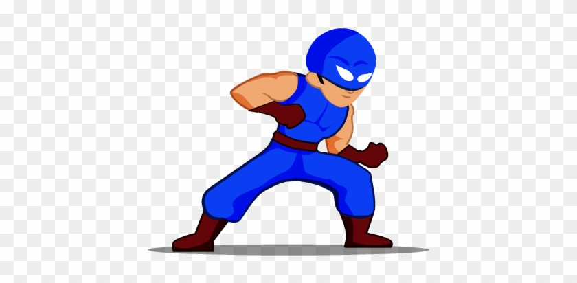 Blue Warrior - Cartoon #554797