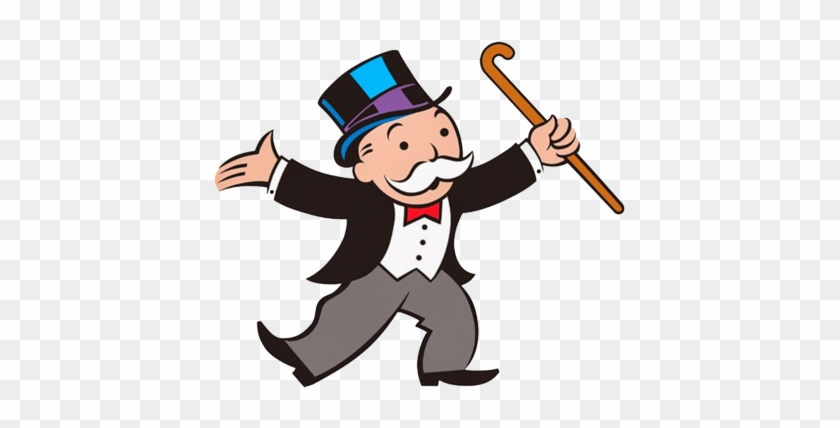 Program - Mr Monopoly Man Transparent Background #554847