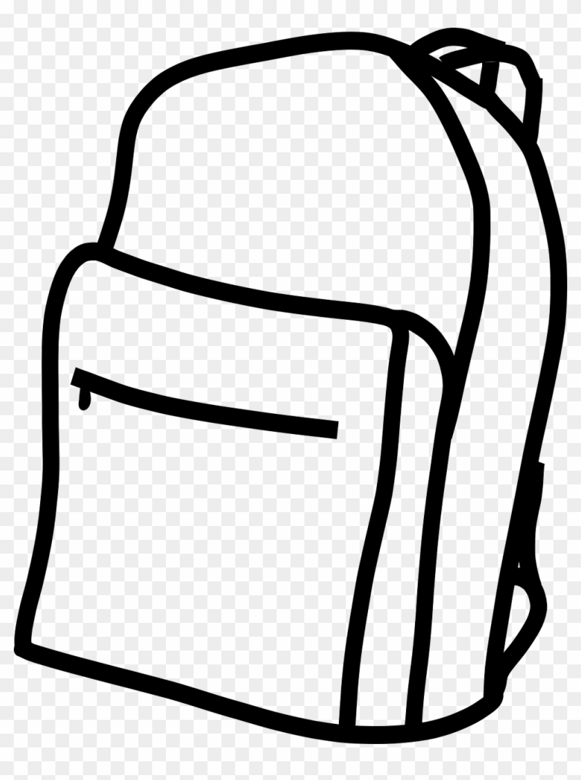 Mission 20clipart - Backpack Clipart Black And White #555034