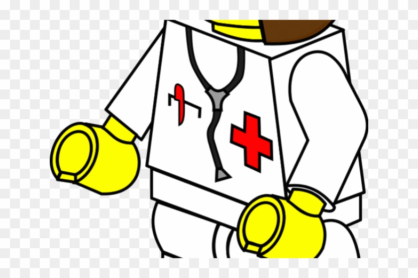 Lego Clipart Community Helper - Police Officer Coloring Sheet #555120