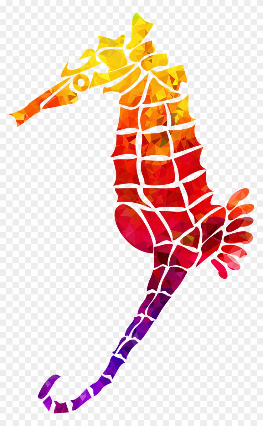 Seahorse Stallion Pony Clip Art - Seahorse Stallion Pony Clip Art #555583
