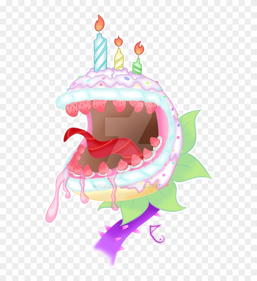 Birthday Chomper By Elementz124 - Illustration #555858