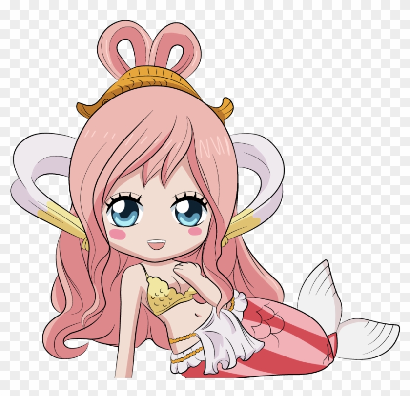 One Piece Shirahoshi Chibi Color By Aquamimi123 - One Piece Shirahoshi Chibi #555924