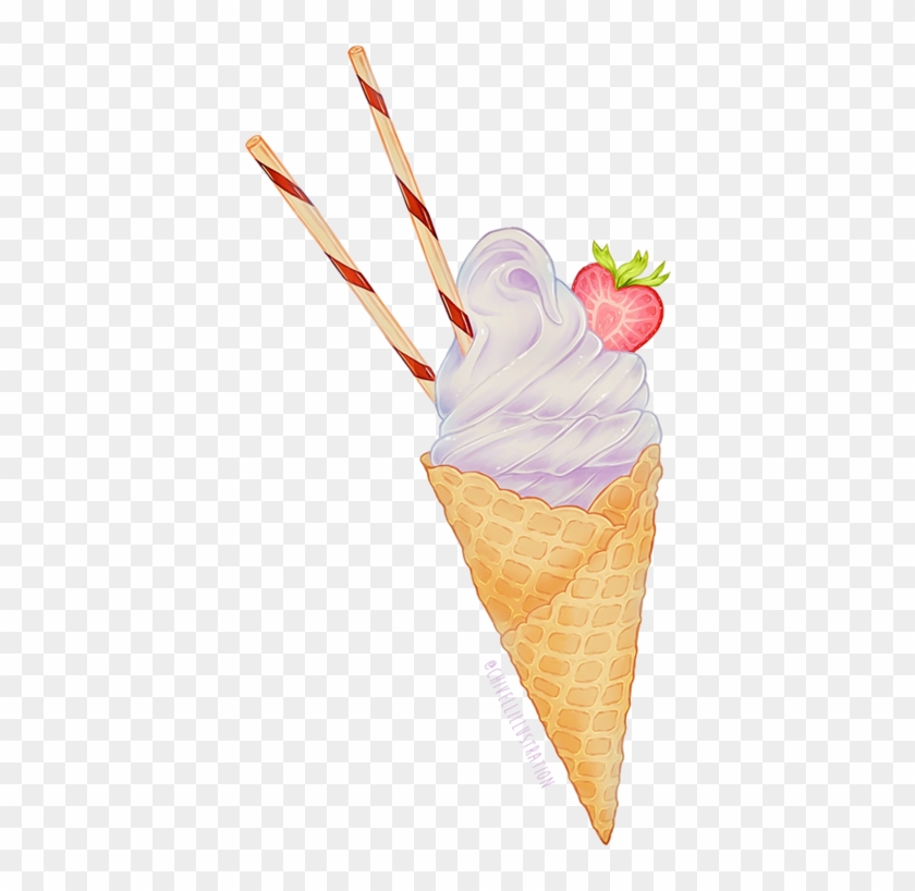Icecream By Clefairykid - Painting #556097