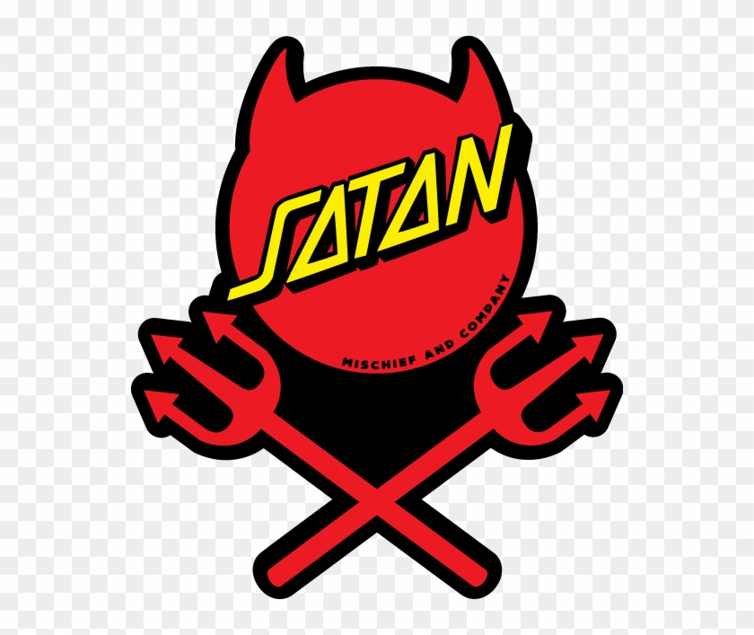 Image Of Skatan - Santa Cruz Classic Logo Skateboard Sticker - Skate #556203
