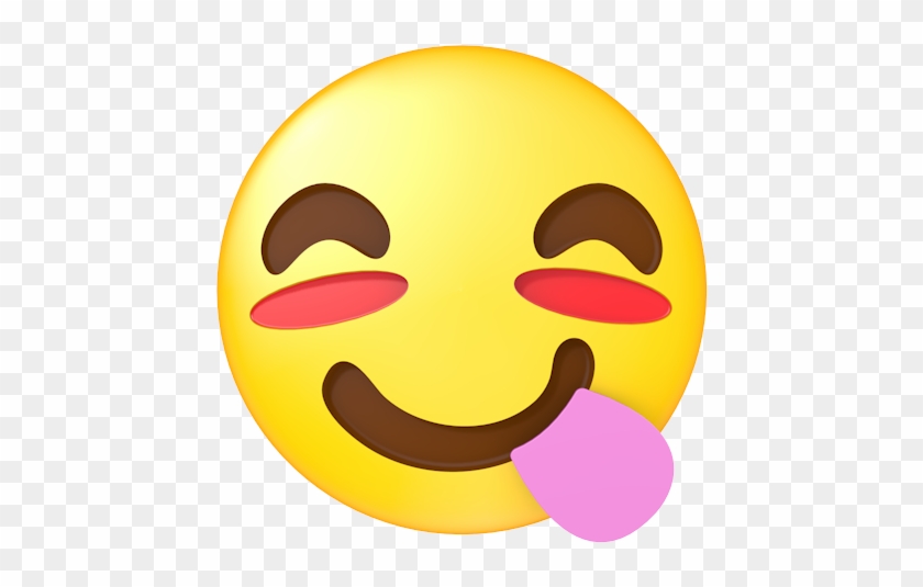 Issue A Tongue / Shy Smile - て へ ぺろ 絵文字 #556235