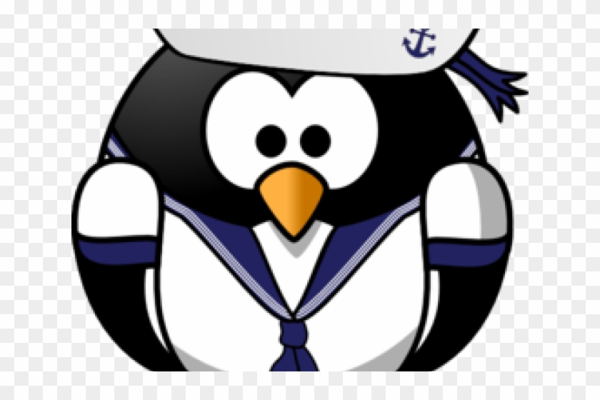 Sailor Clipart Vector - Sailor Penguin Shower Curtain #556483