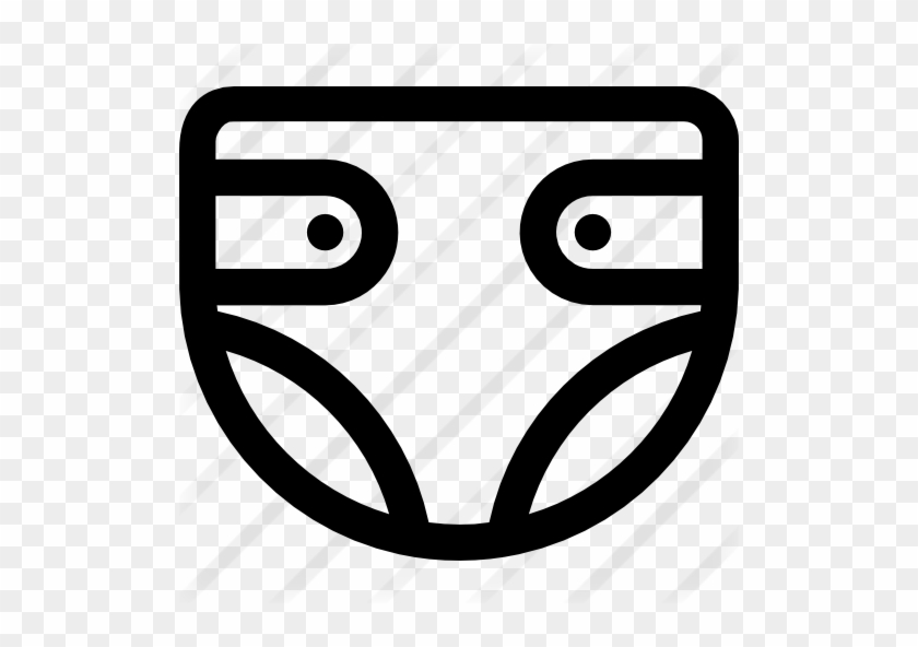 Diaper - Icono Pañal Png #556777