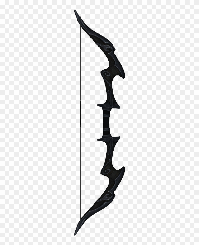 Skyrim Bow Drawing - Skyrim Karliah's Bow #557101