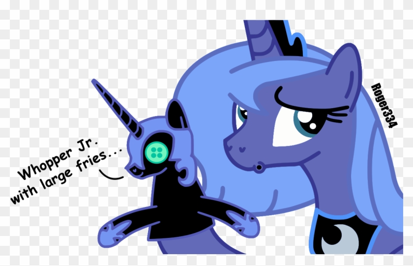 Roger334, Burger King, Cute, Nightmare Moon, Princess - Princess Luna #558080