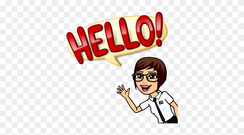 Hello - Bitmoji Moi #558207