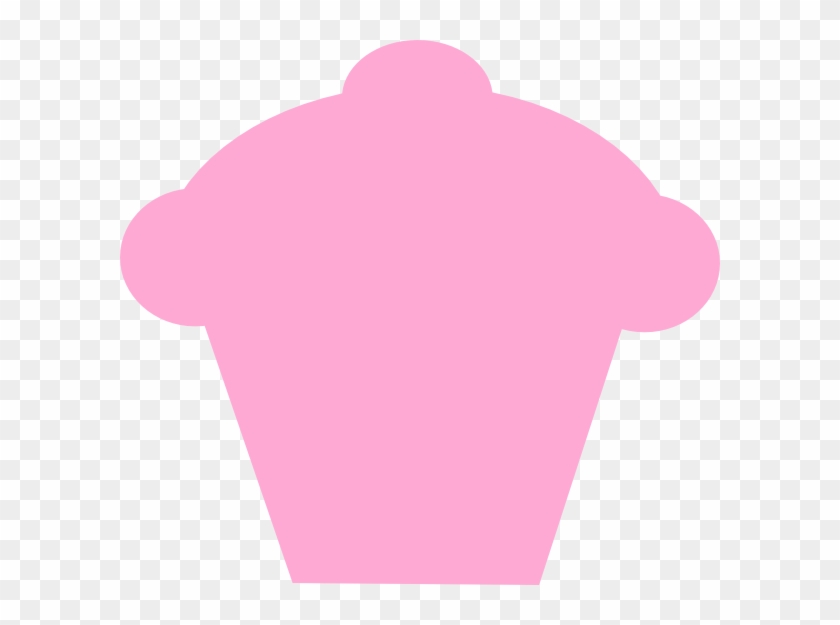 Cupcake Clipart Shape - Cupcake Shape #558335