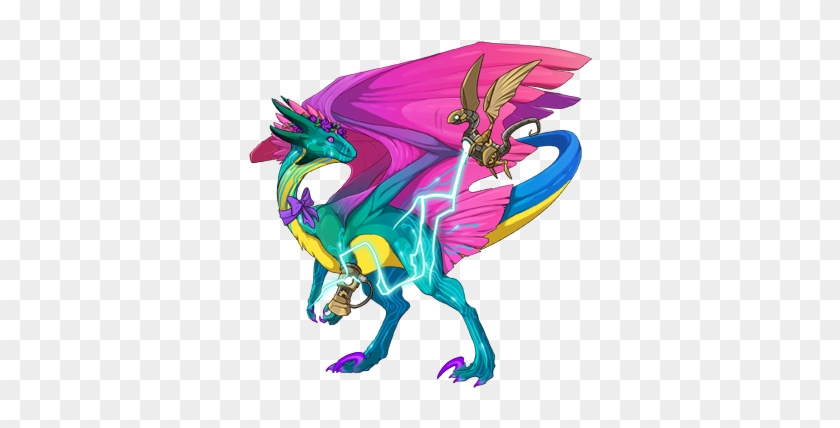 I Did A Random Breeding And Got These Two - Flight Rising Lion Headdress #558358