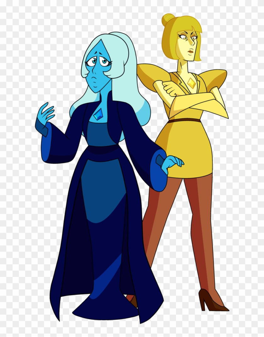 View Collection - Yellow Diamond And Blue Diamond #558621