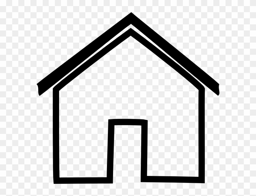 Home Clipart Black And White #558673