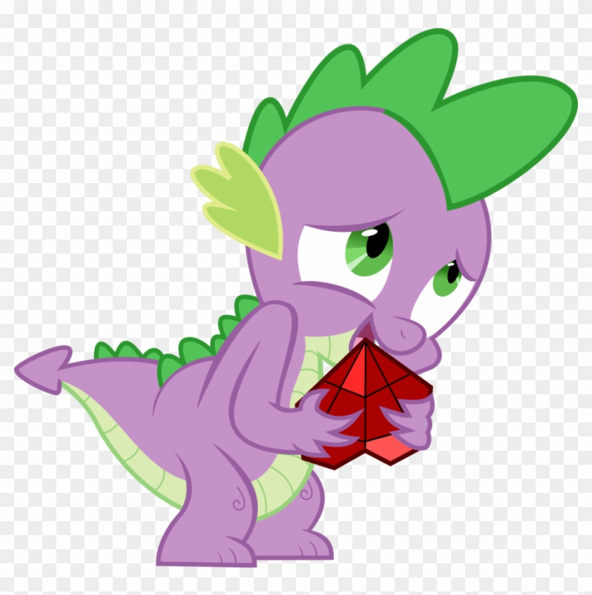 Spikes Fire Ruby By Demigod-spike - Draw My Little Pony Spike #559728