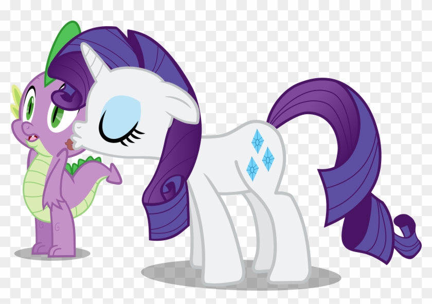 My Little Pony Fluttershy And Rarity Kiss - Pony Friendship Is Magic Rarity #559995