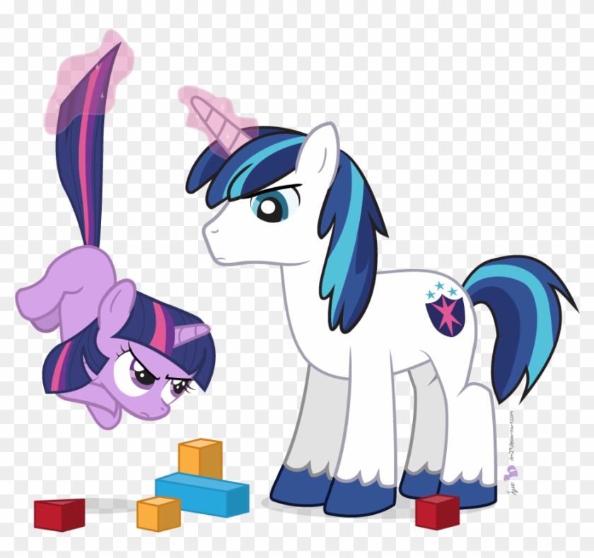 Dm29, Blocks, Duo, Filly, Magic, Safe, Shining Armor, - Twilight Sparkle Vs Shining Armor #560055
