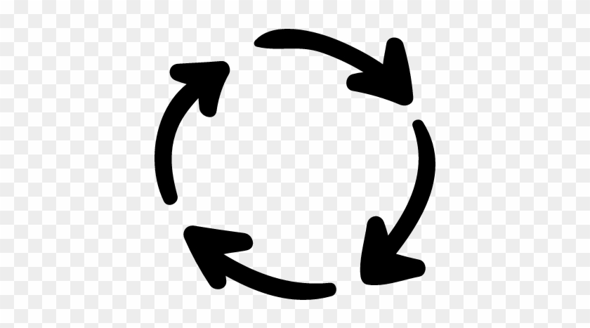 Circular Arrows Vector - Flechas Circulares #560131