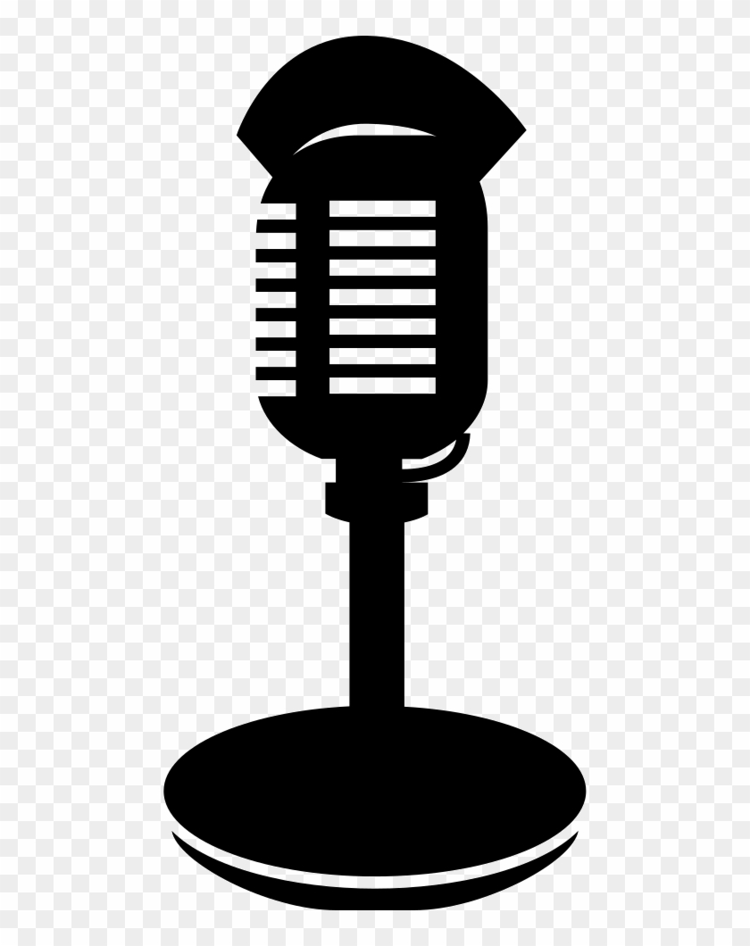 Condenser Microphone With Stand And Lips Comments - Microphone #560406