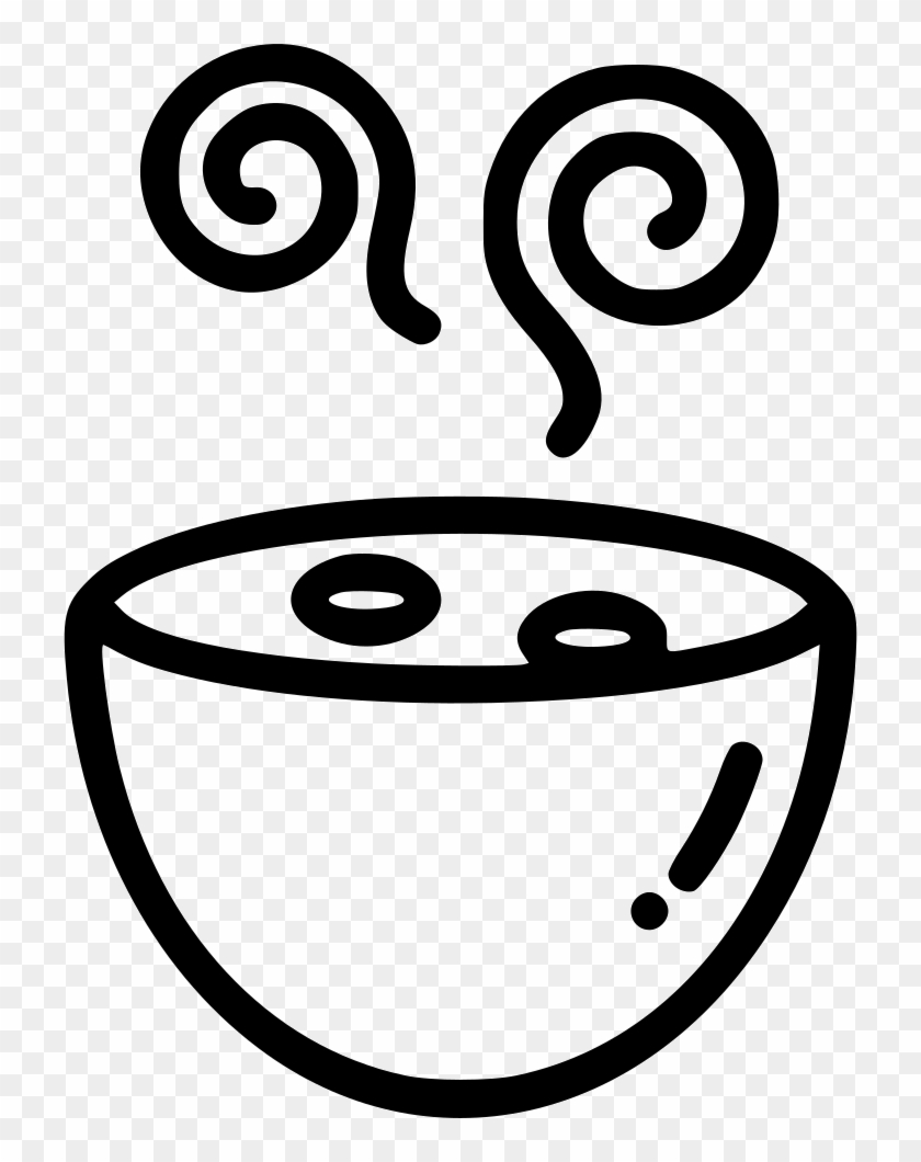 Soup Bowl Hot Meal Comments - Scalable Vector Graphics #560631