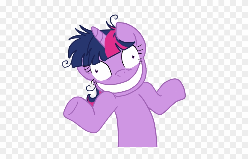 Twilight Sparkle Rarity Pinkie Pie Rainbow Dash Princess - Pony Shrug #561211