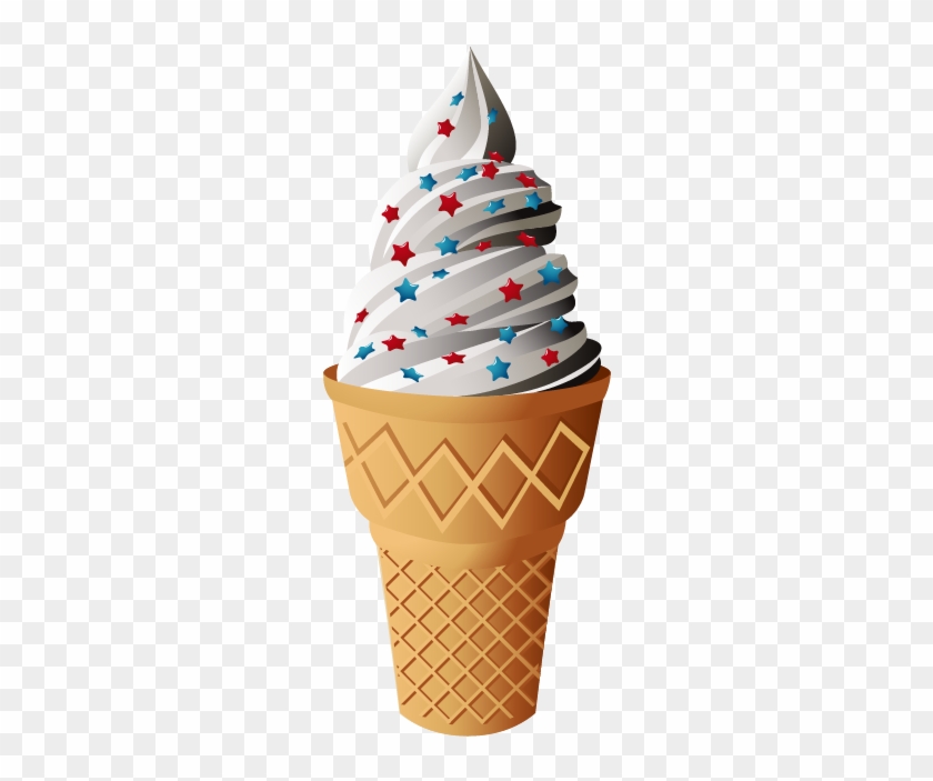 Ice Cream Cone Chocolate Bar Ice Cream Cake - Ice Cream Vector #562004
