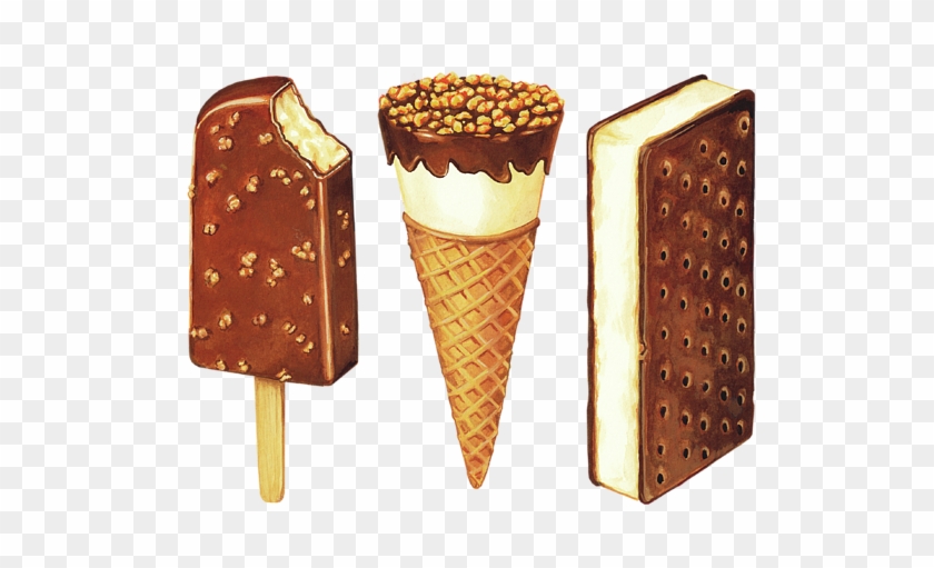 Click And Drag To Re-position The Image, If Desired - Ice Cream Novelties #562006