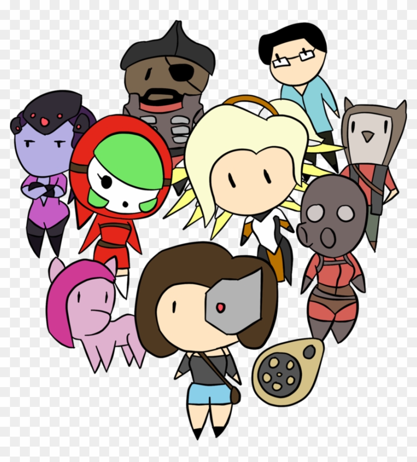 Sintful1- All The Characters By Apekatt123 - Cartoon #562117