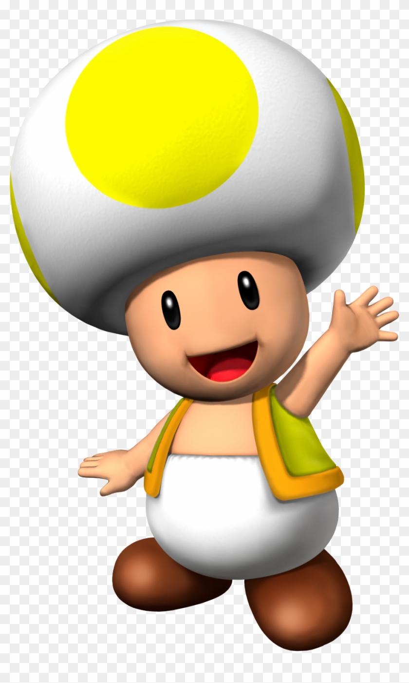 Yellow Toad - Toad Mario Party 6 #562552