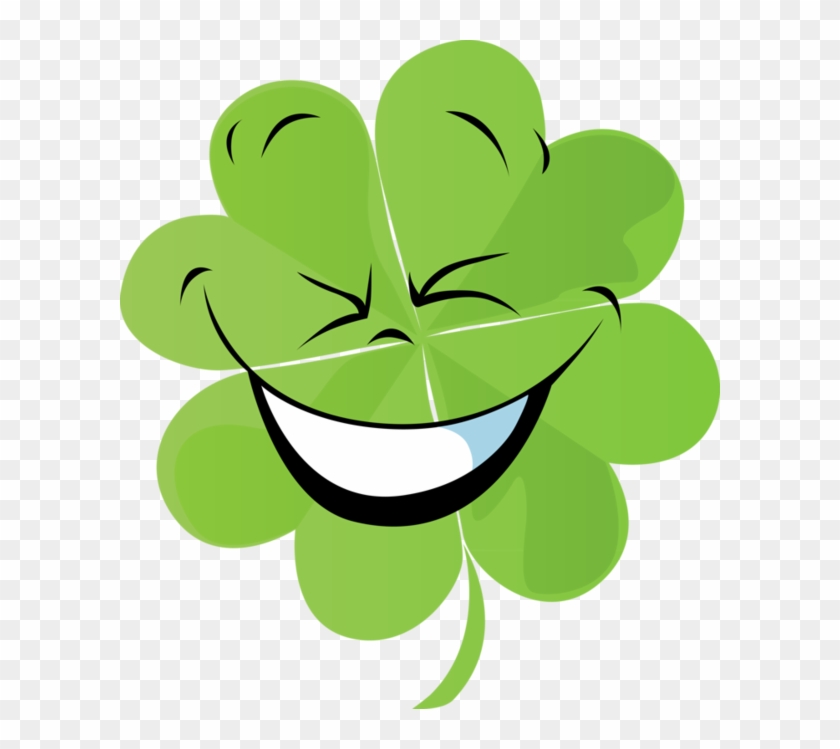 Patrick's Day Clover Cluster - Clip Art #562768