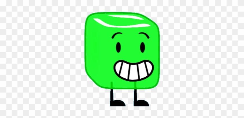 Green Ice Cube New Pose 1 - Object Shows Green Cube #562784