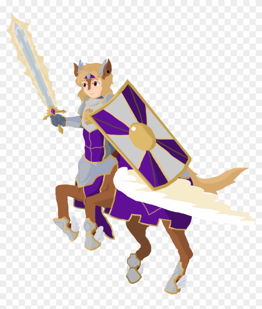 Anima The Centaur Paladin By Therabidogre Anima The - Centaur #562960