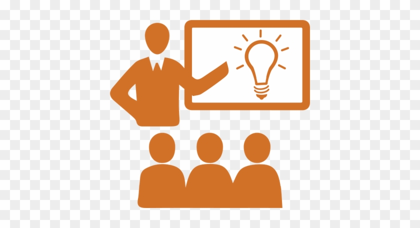Teaching Computer Icon - Teaching And Learning Icon #564589