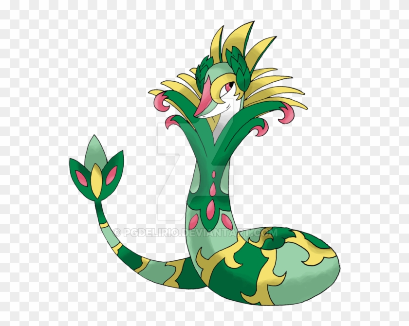 Mega Serperior By Pgdelirio-d8 - Mega Serperior #564810