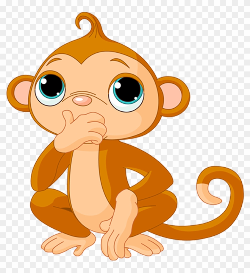 Chimpanzee Monkey Cartoon Clip Art - Chimpanzee Monkey Cartoon Clip Art #564956
