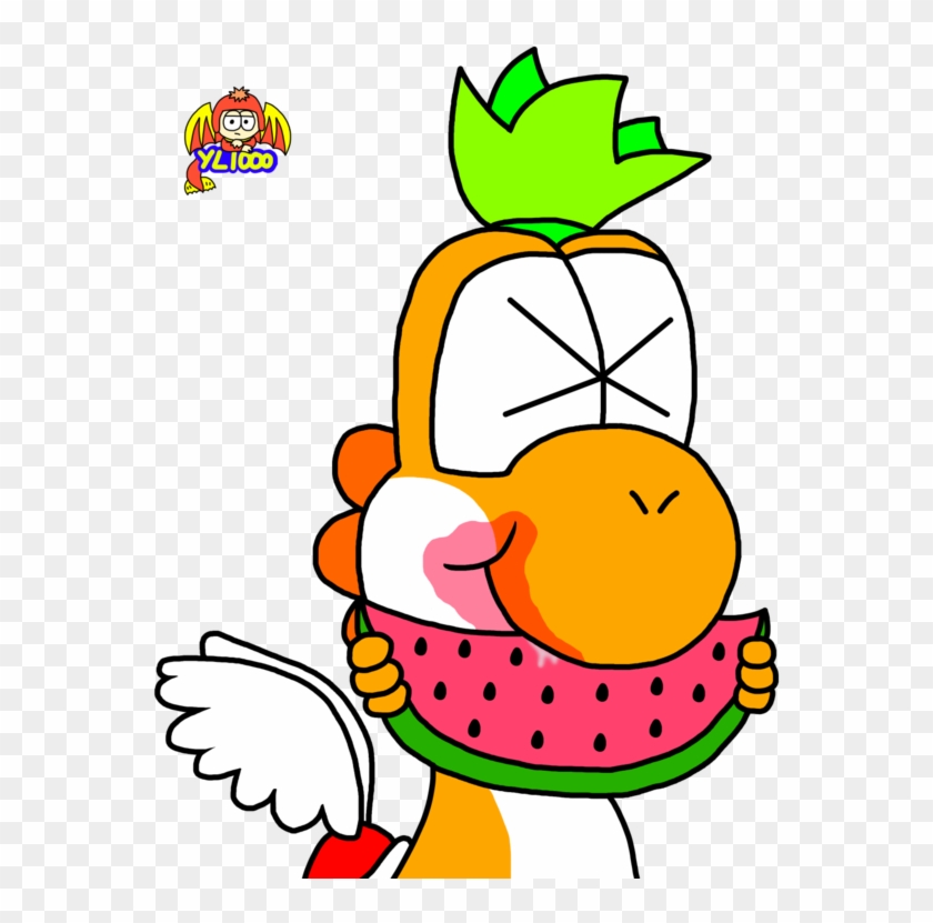 Watermelon By Yoshilover1000 - Cartoon #565047