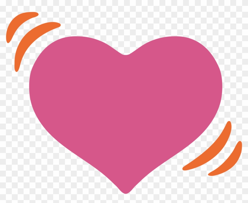 Pin By Karla K - Android Heart Emoji Transparent #565563