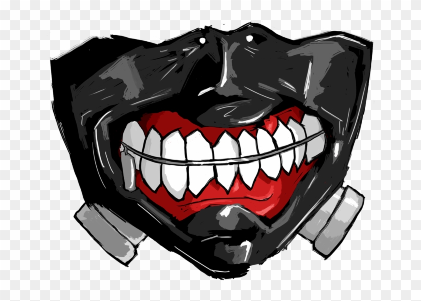 Tokyo Ghoul Kaneki Mask 2 By Theprodigyp5art - Tokyo Ghoul Kaneki Mask Png #565713