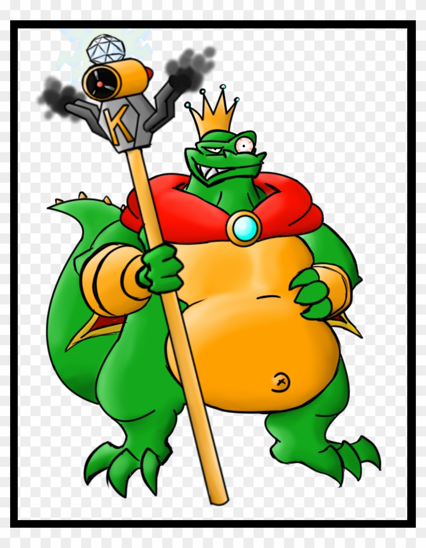 The Final Boss Of Dkc1, The King Of The Kremlings, - Cartoon #566441