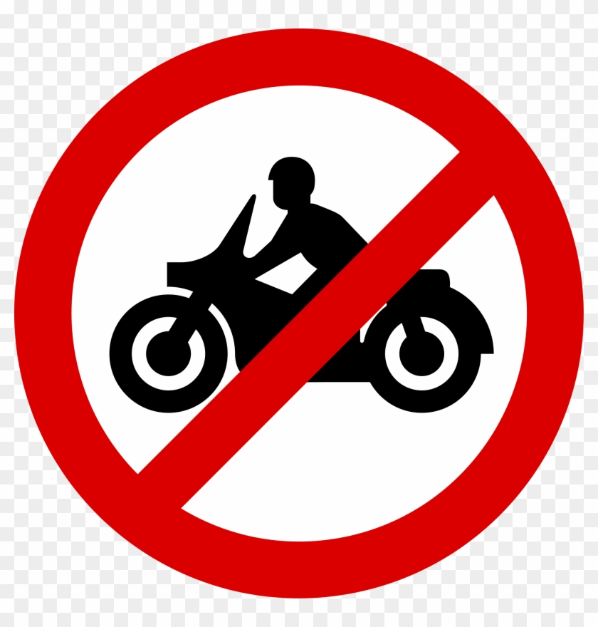No Motorcycles - Muslims Cannot Eat Pork #566570