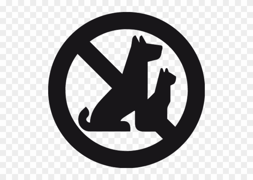 Wall Color - Icono Prohibido Mascotas #566608