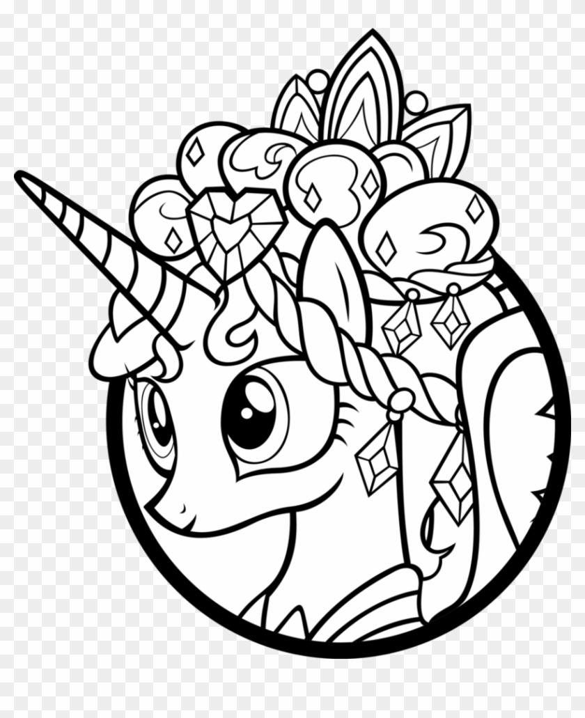 Princess Cadence Printable My Little Pony Coloring - My Little Pony Friendship Is Magic Princess Cadence #566653