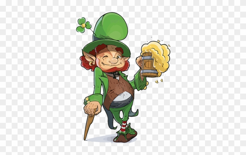 Decoration Vinyl Stickers Elf Drinking Beer Decoration #566761