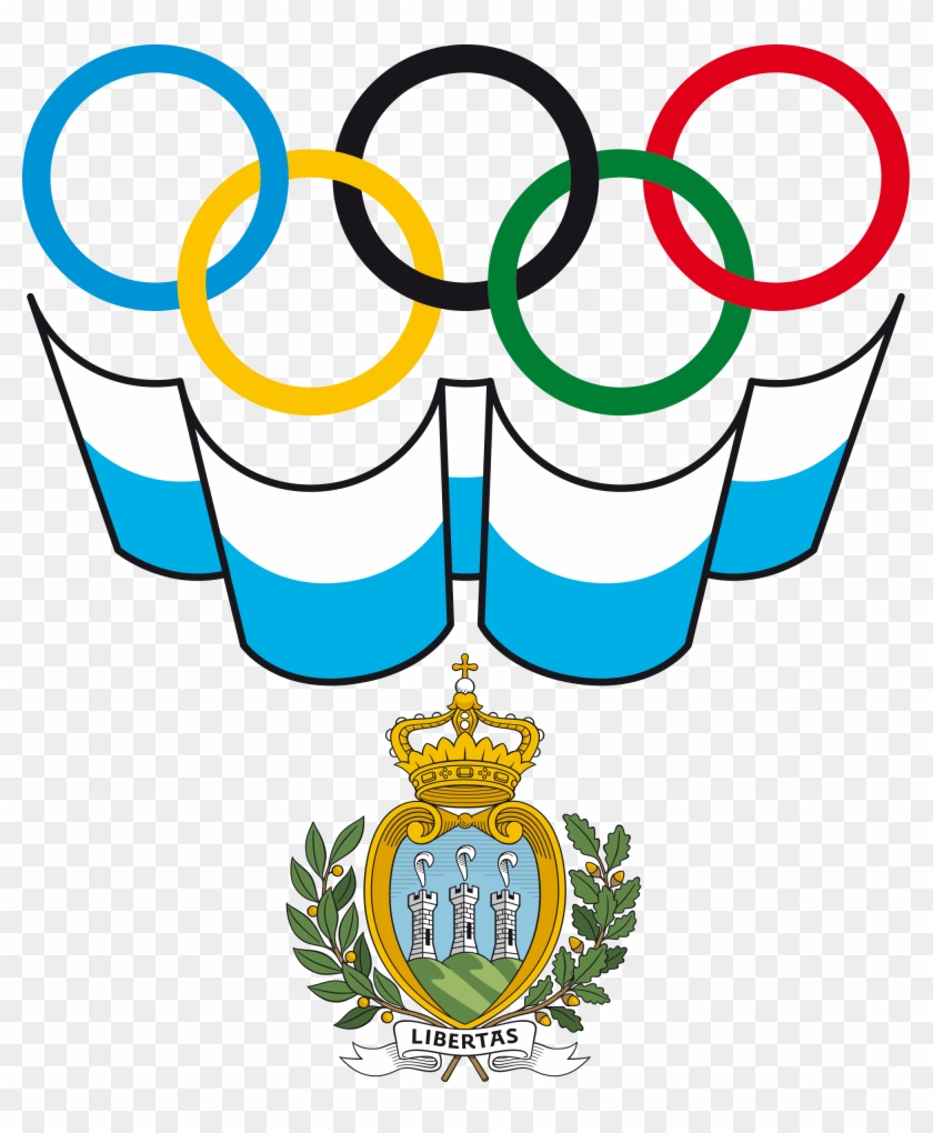 National Olympic Committee Of San Marino Logo - Rio 2016 Rugby Logo #567891