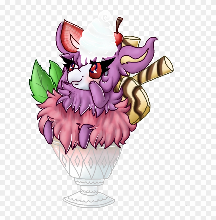 Strawberry Moose By Candy-waterfalls - Cartoon #567933