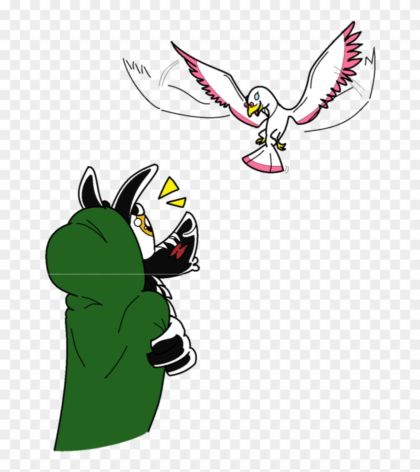 The Holy Dove And The Shy Angle Dog By Cpthelunargoat - Cartoon #568467