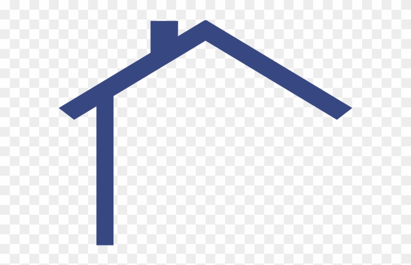 House Roof Clip Art At Clker - House Silhouette #568563