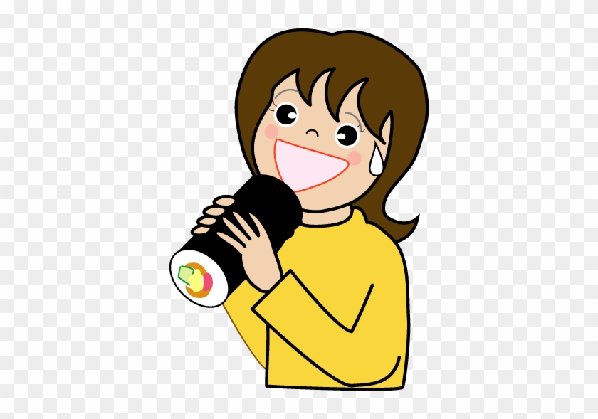 Ehou02 - Eat Sushi Cartoon #568647